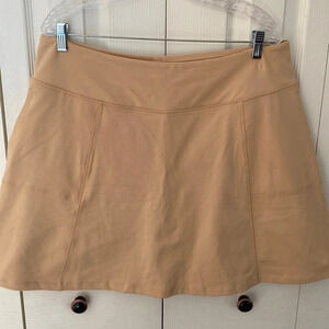 Women with Control Tan Skort